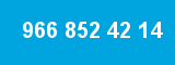 966 852 42 14 966 852 42 14